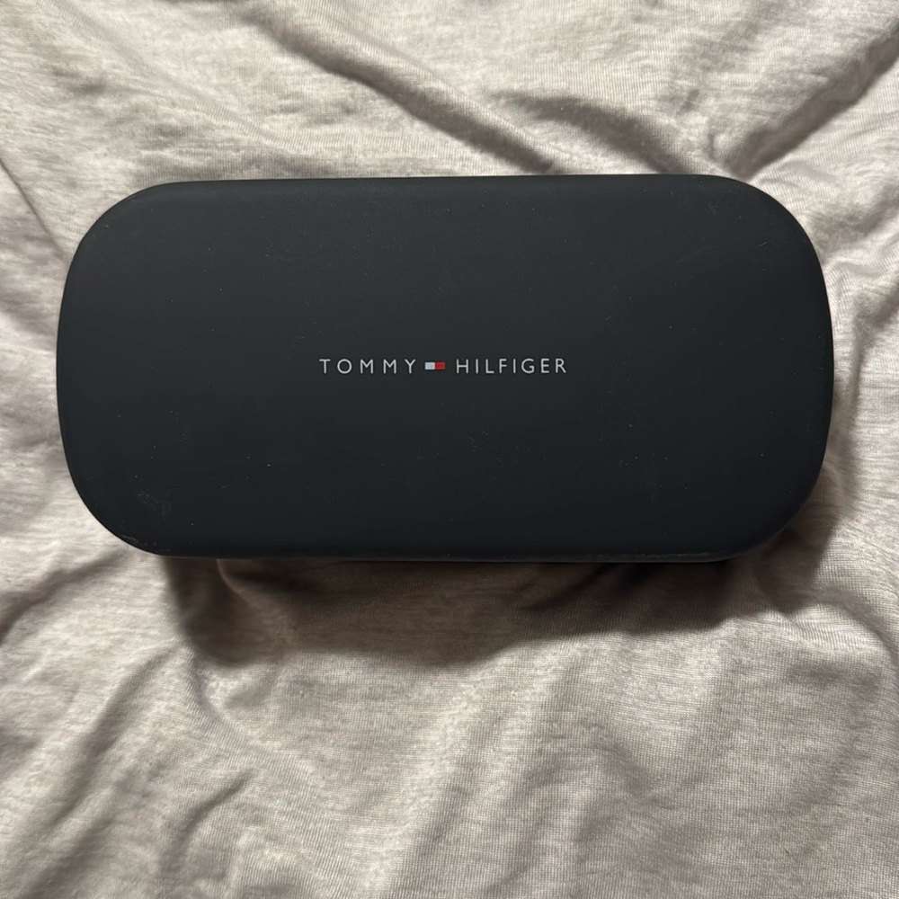 Tommy Hilfiger sun glasses case.